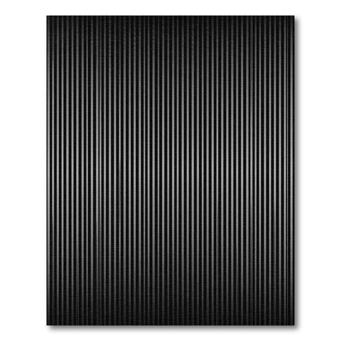 Monochromatic Narrow Vertical Stripe Rug