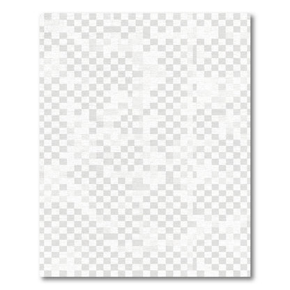 Soft White Cloud Pixelated Background Rug