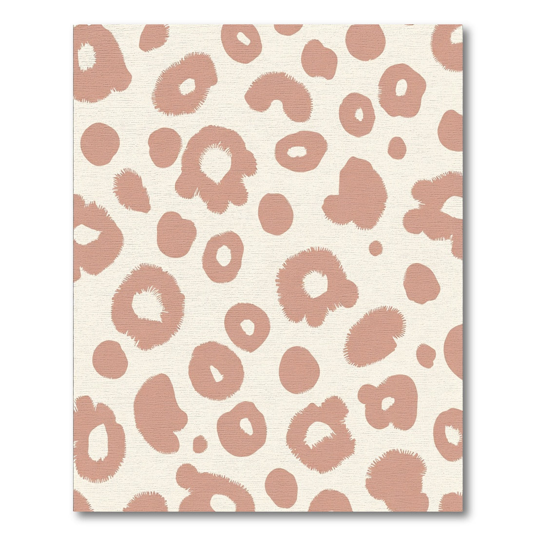 Rose Gold Cheetah Spots Rug