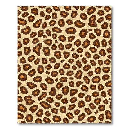 Bold Leopard Spot Animal Print Rug