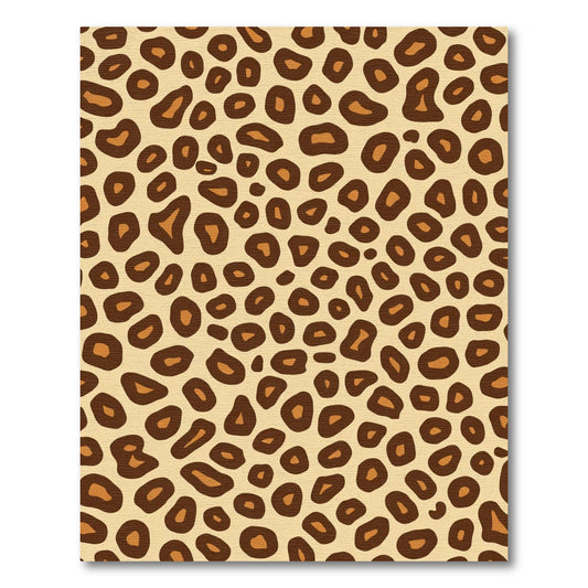 Bold Leopard Spot Animal Print Rug