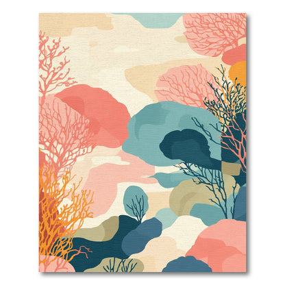 Coral Reef Shapes And Colors Rug