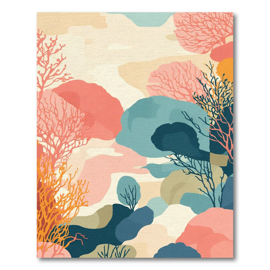 Coral Reef Shapes And Colors Rug