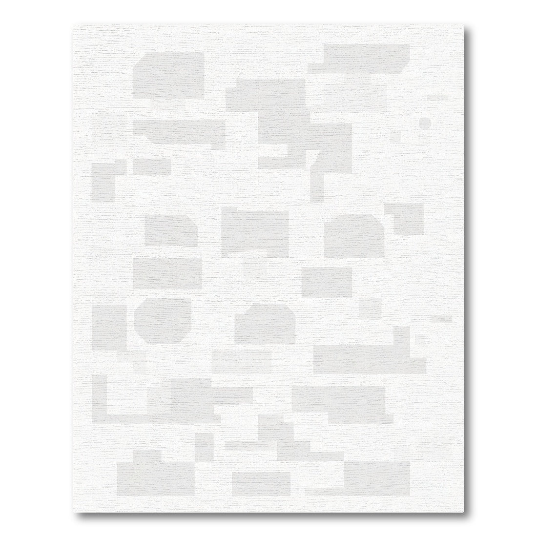 Modern Abstract Geometric Block Rug