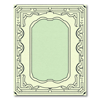 Pale Yellow Black Nouveau Arch Rug
