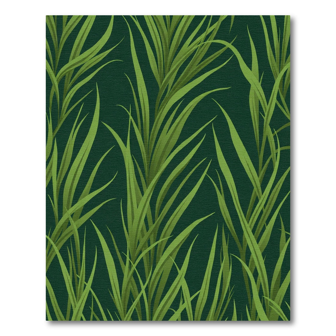 Verdant Green Lush Grass Field Rug