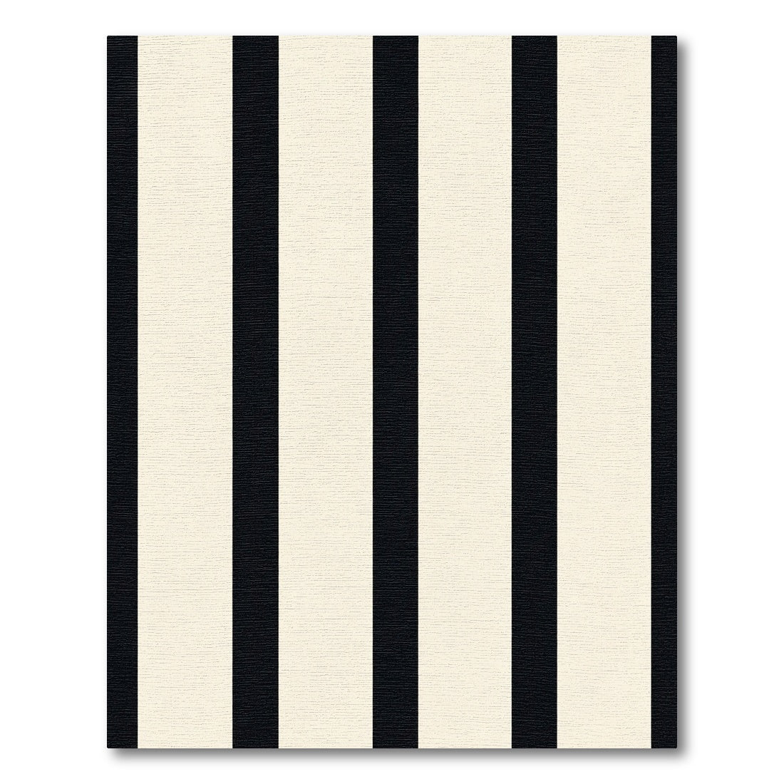 Classic High Contrast Vertical Lines Rug