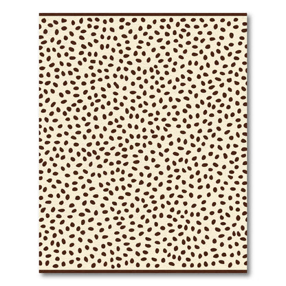 Creamy White Speckled Organic Rug