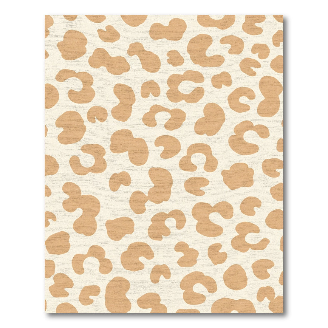 Warm Beige Abstract Spotted Rug