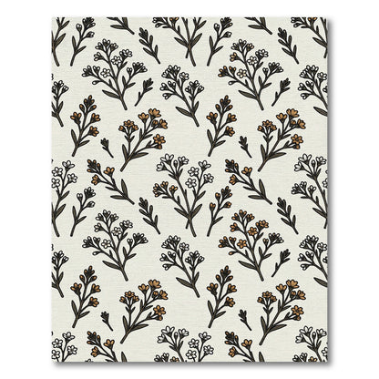 Delicate Branching Blossoms Ivory Rug