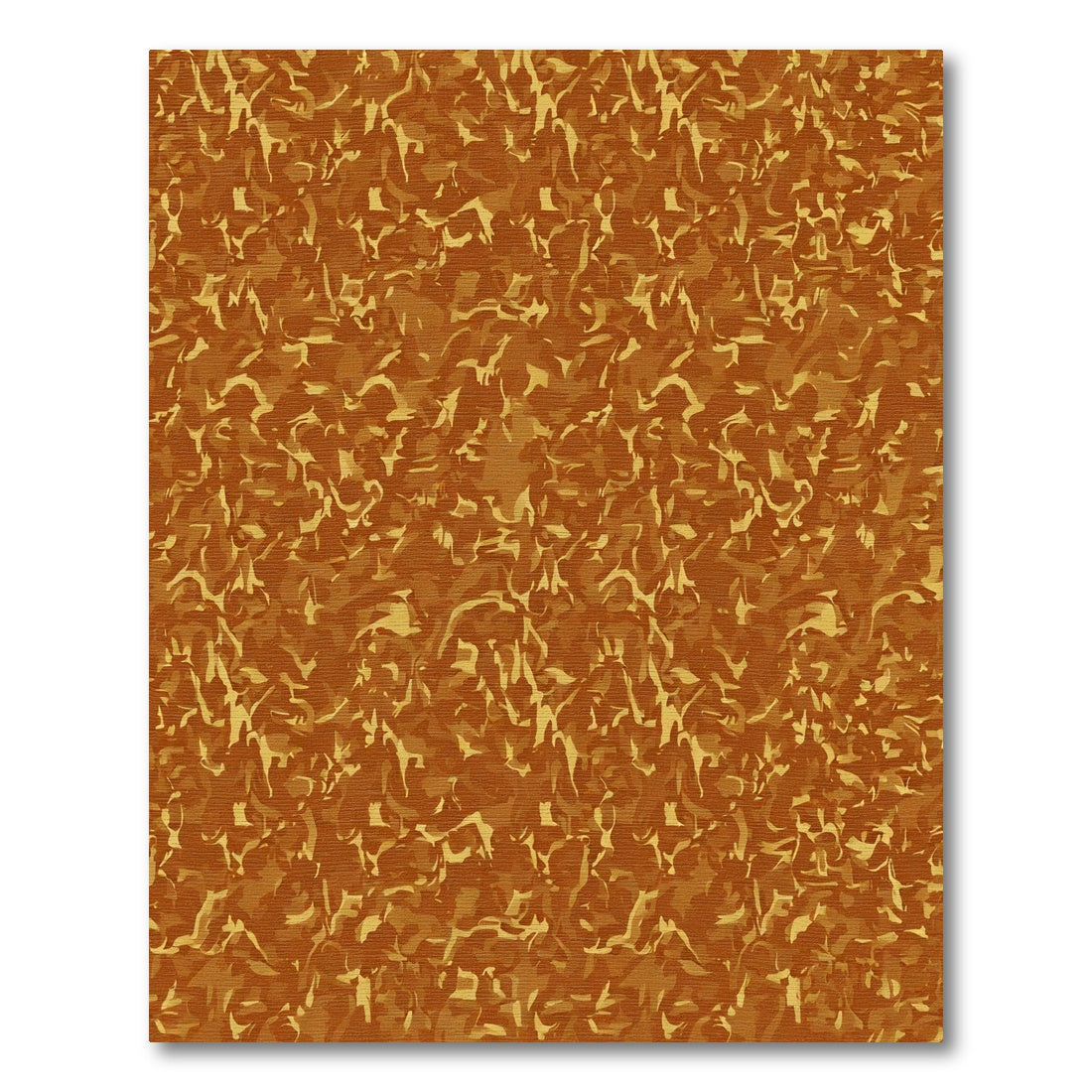 Caramel Marbled Organic Flow Rug