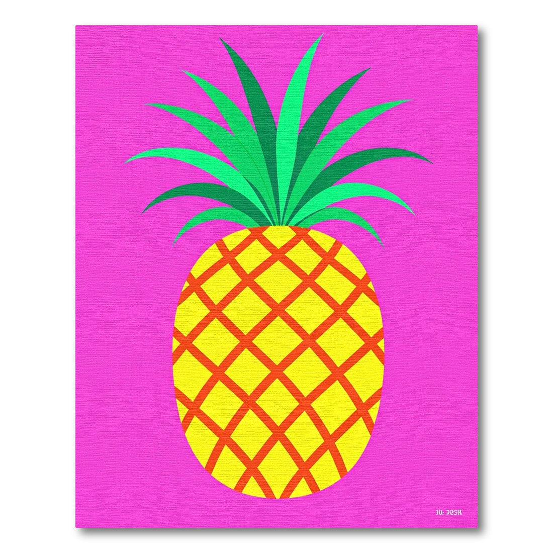 Vibrant Pineapple Tropical Garden Rug