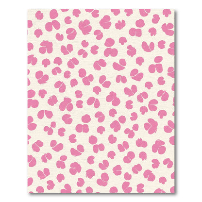 Pink Blossom Scatter Casual Rug