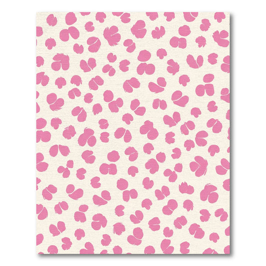 Pink Blossom Scatter Casual Rug