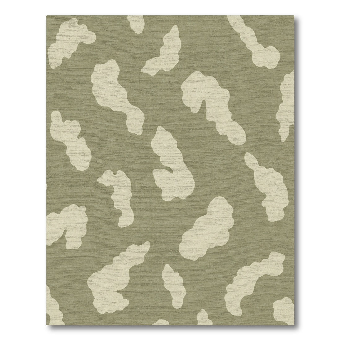 Sage Abstract Blotches Rug