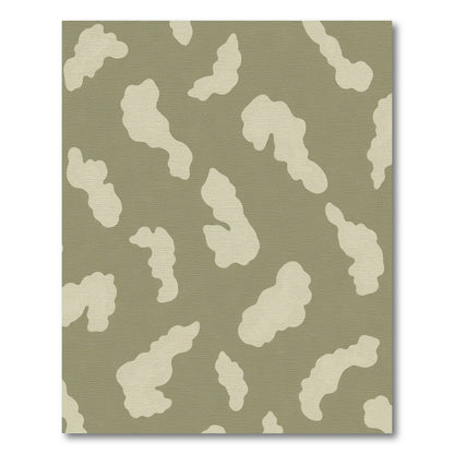 Sage Abstract Blotches Rug