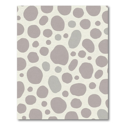 Taupe Blob Scatterground Rag Rug