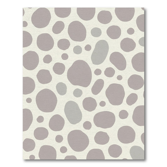 Taupe Blob Scatterground Rag Rug
