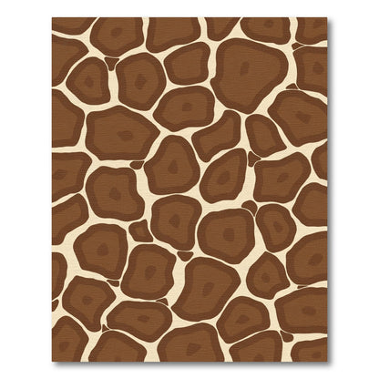 Brown Animal Safari Spots Rug