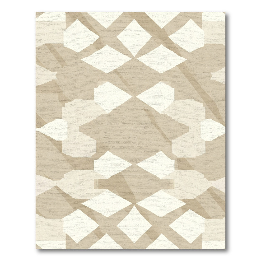 Neutral Diamond Cluster Geometric Rug