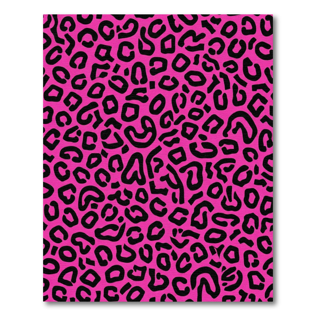Bold Hot Pink Animal Spots Rug