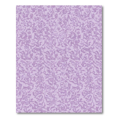 Lavender floral swirls Rug