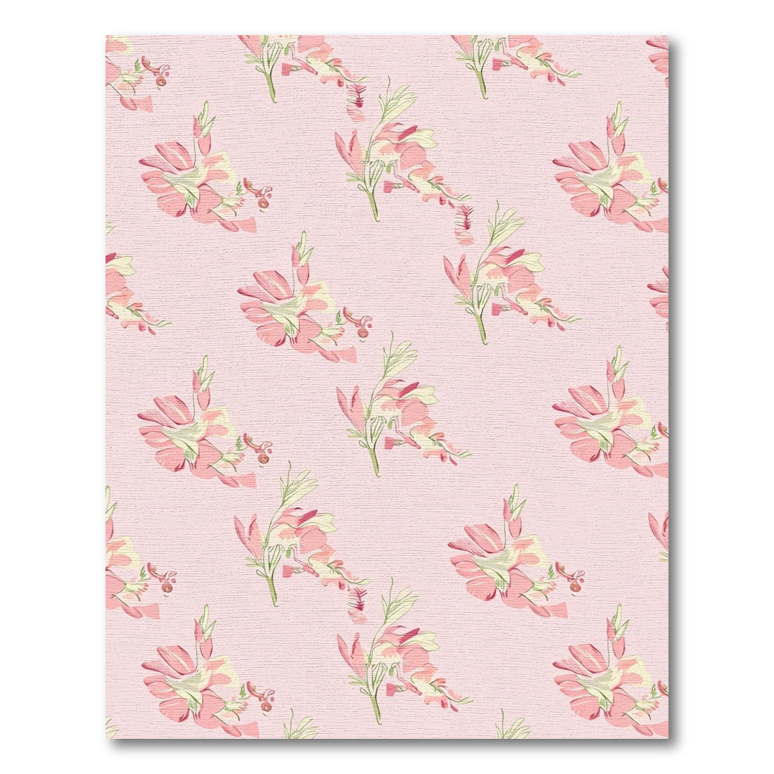 Pastel Pink Blossom Gardenrug Rug