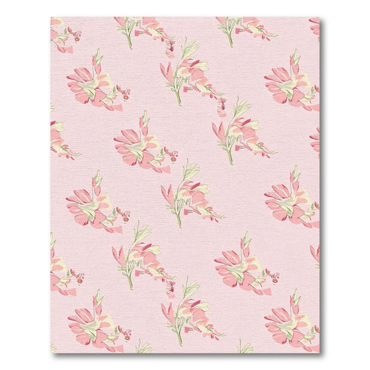 Pastel Pink Blossom Gardenrug Rug