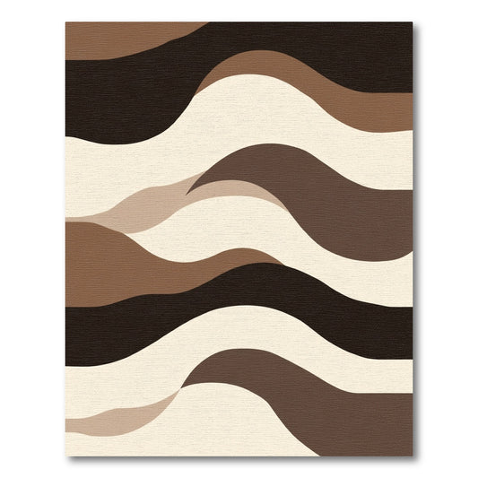 Sand Dune Abstract Flow Rug
