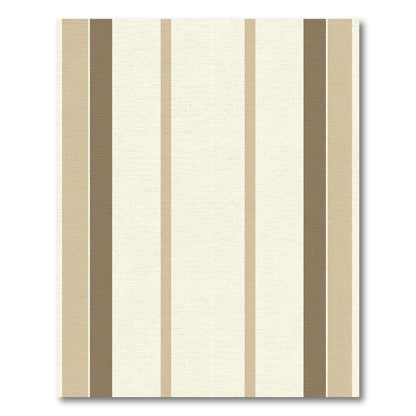 Earthy Neutral Vertical Stripe Rug