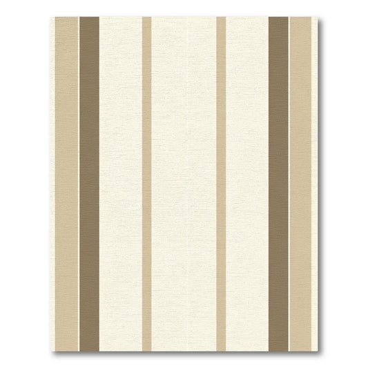 Earthy Neutral Vertical Stripe Rug
