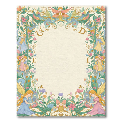 Whimsical Fairy Garden Arch Rug