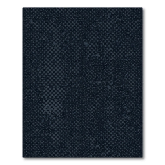 Dark Teal Halftone Dot Texture Rug
