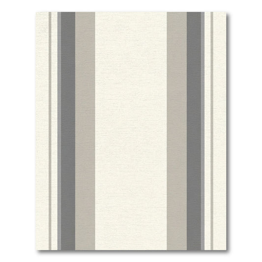 Neutral Toned Vertical Stripe Rug