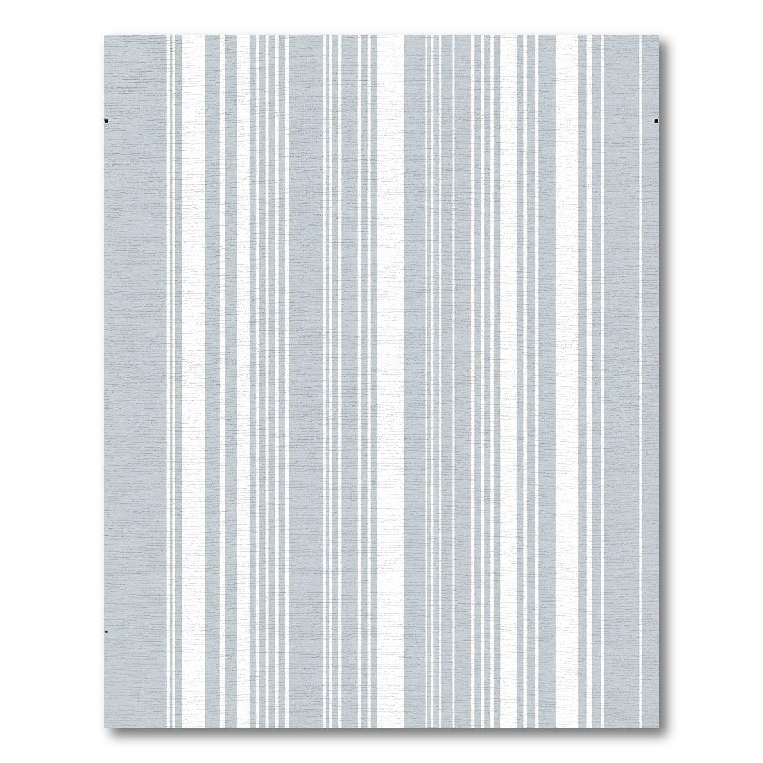 Modern Gray White Stripe Rug