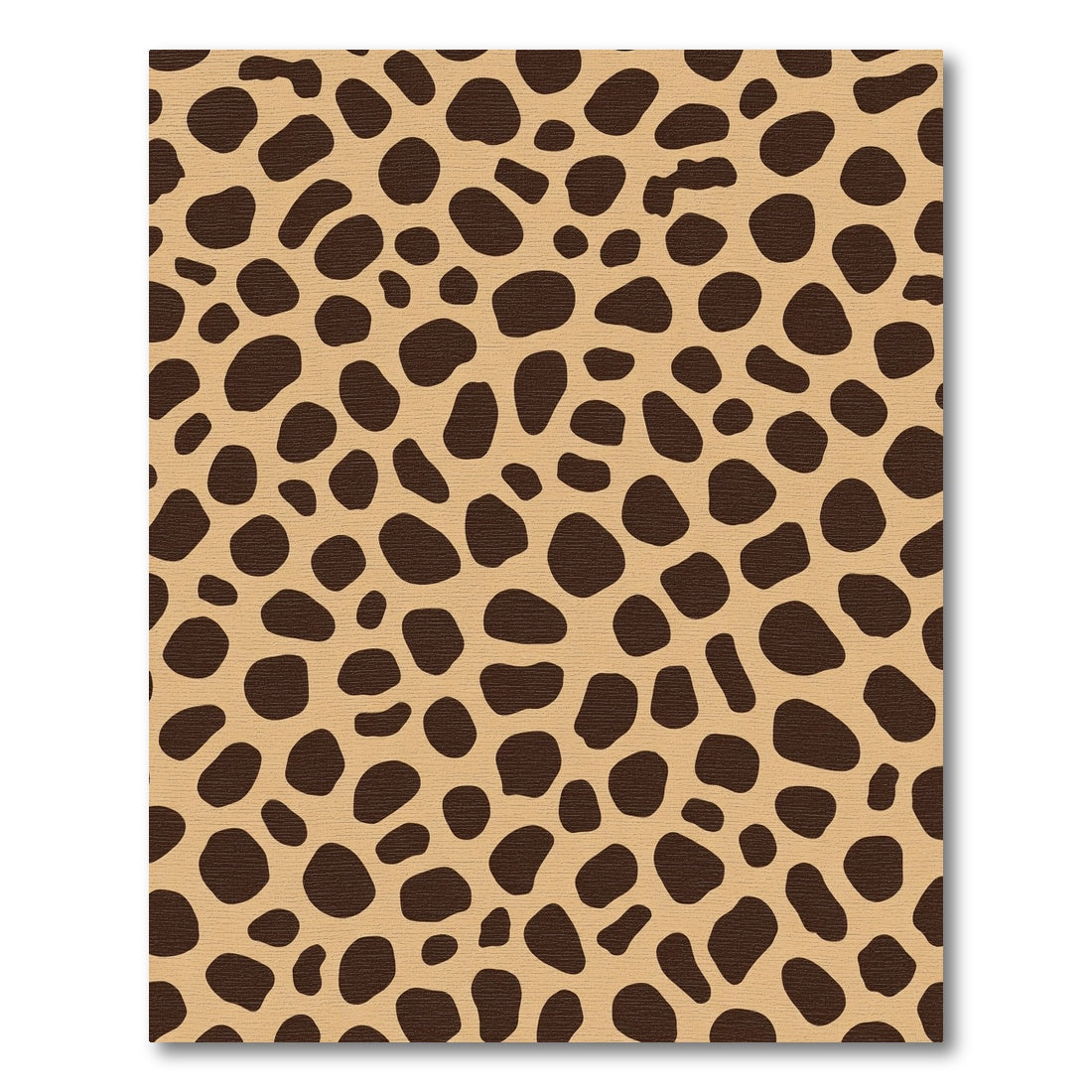 Brown Spots Tan Background Pattern Rug