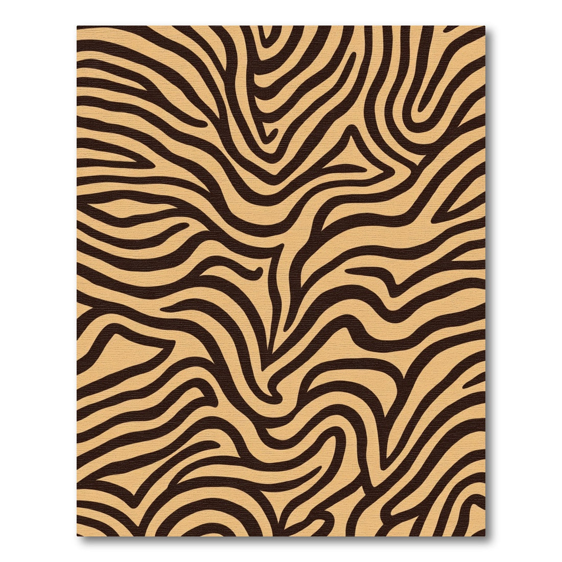 Tan Charcoal Abstract Swirls Rug