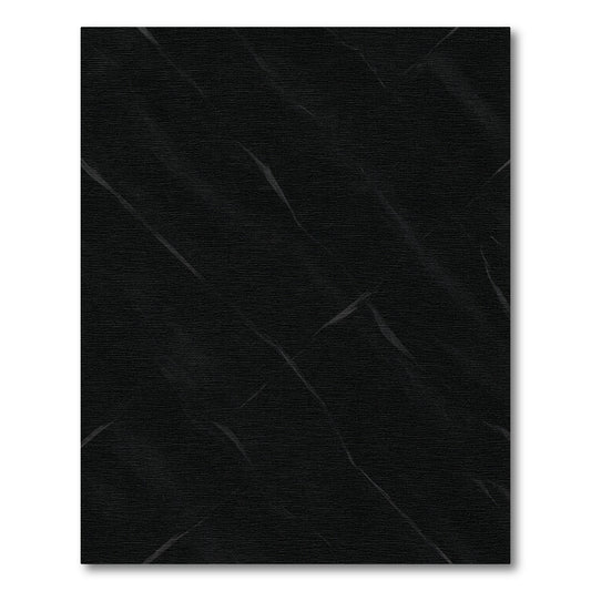 Sophisticated Black Marble Vein Rug