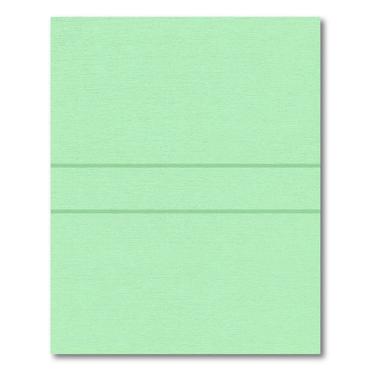 Soft Mint Horizontal Stripe Rug