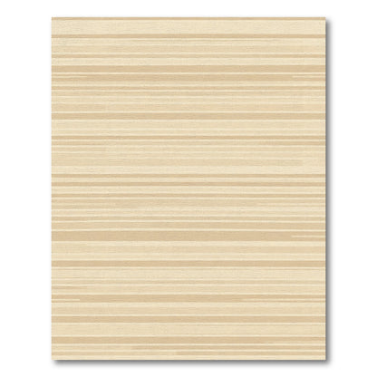 Neutral Horizontal Stripe Wood Grain Rug