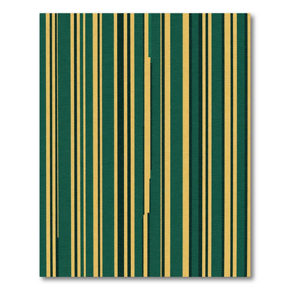 Emerald Golden Stripe Rug