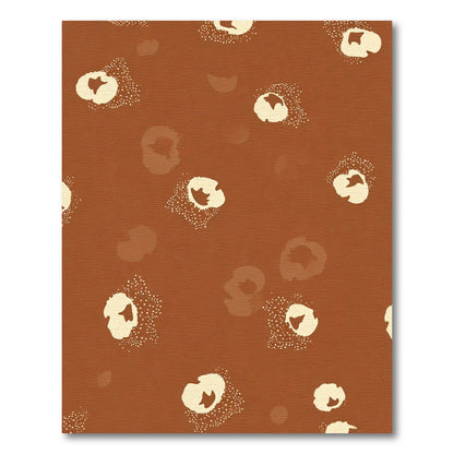Amber Abstract Organic Spot Rug