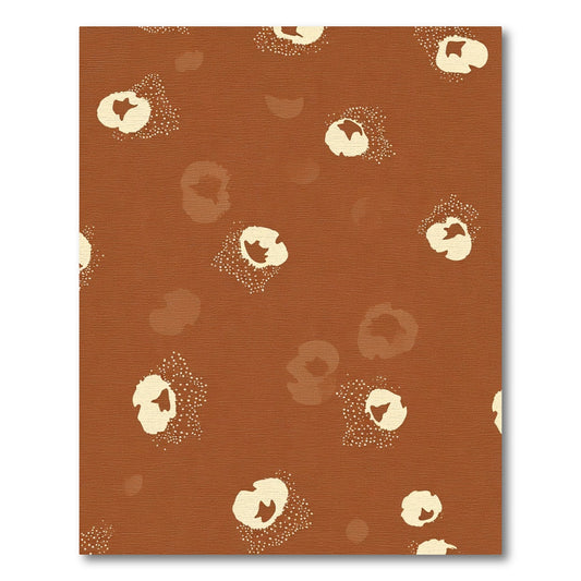 Amber Abstract Organic Spot Rug