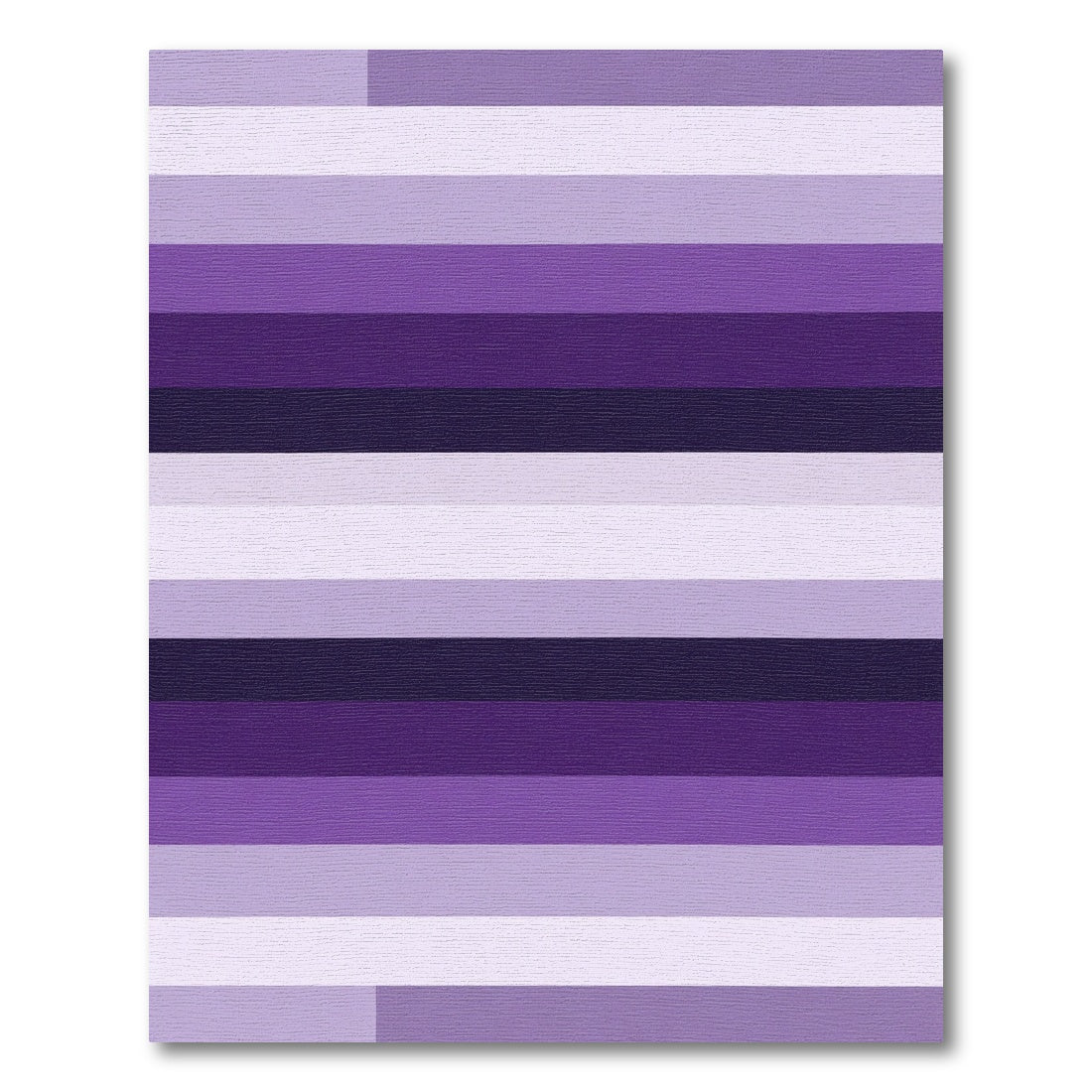 Mauve Purple Striped Harmony Rug