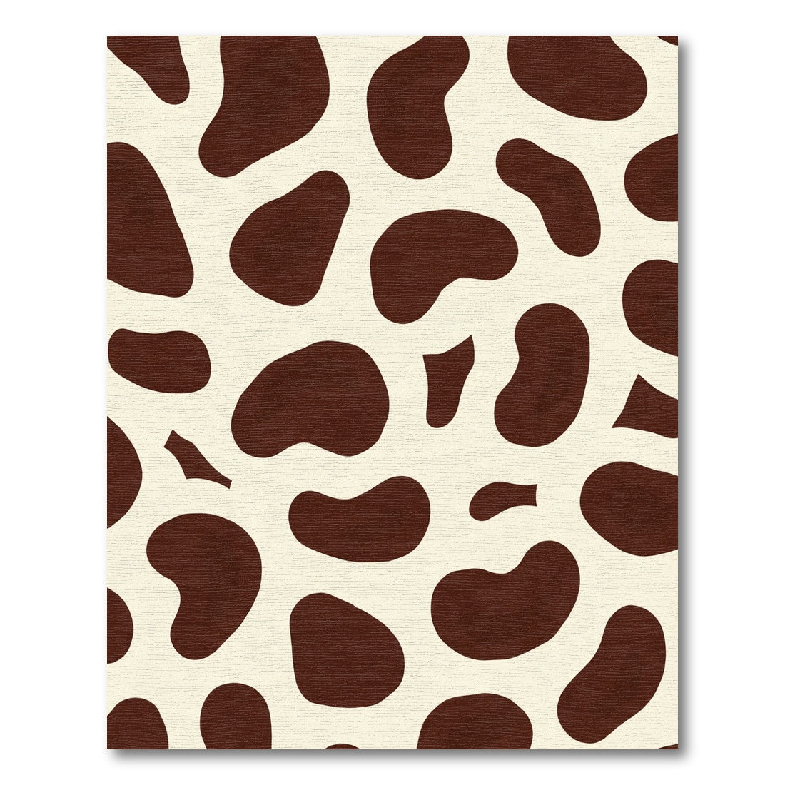 Brown Cream Holstein Spots Rug