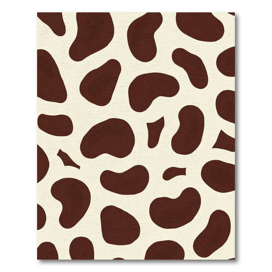 Brown Cream Holstein Spots Rug