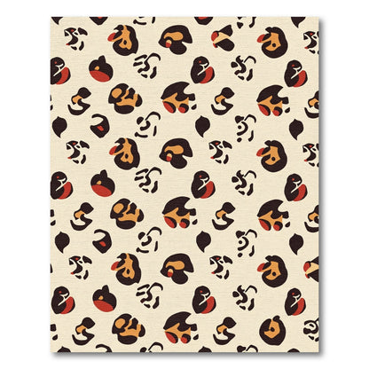 Bold Ochre Animal Spots Rug