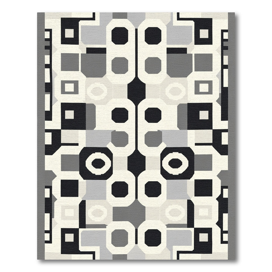 Monochromatic Modular Geometric Arrangement Rug