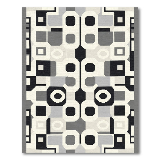 Monochromatic Modular Geometric Arrangement Rug