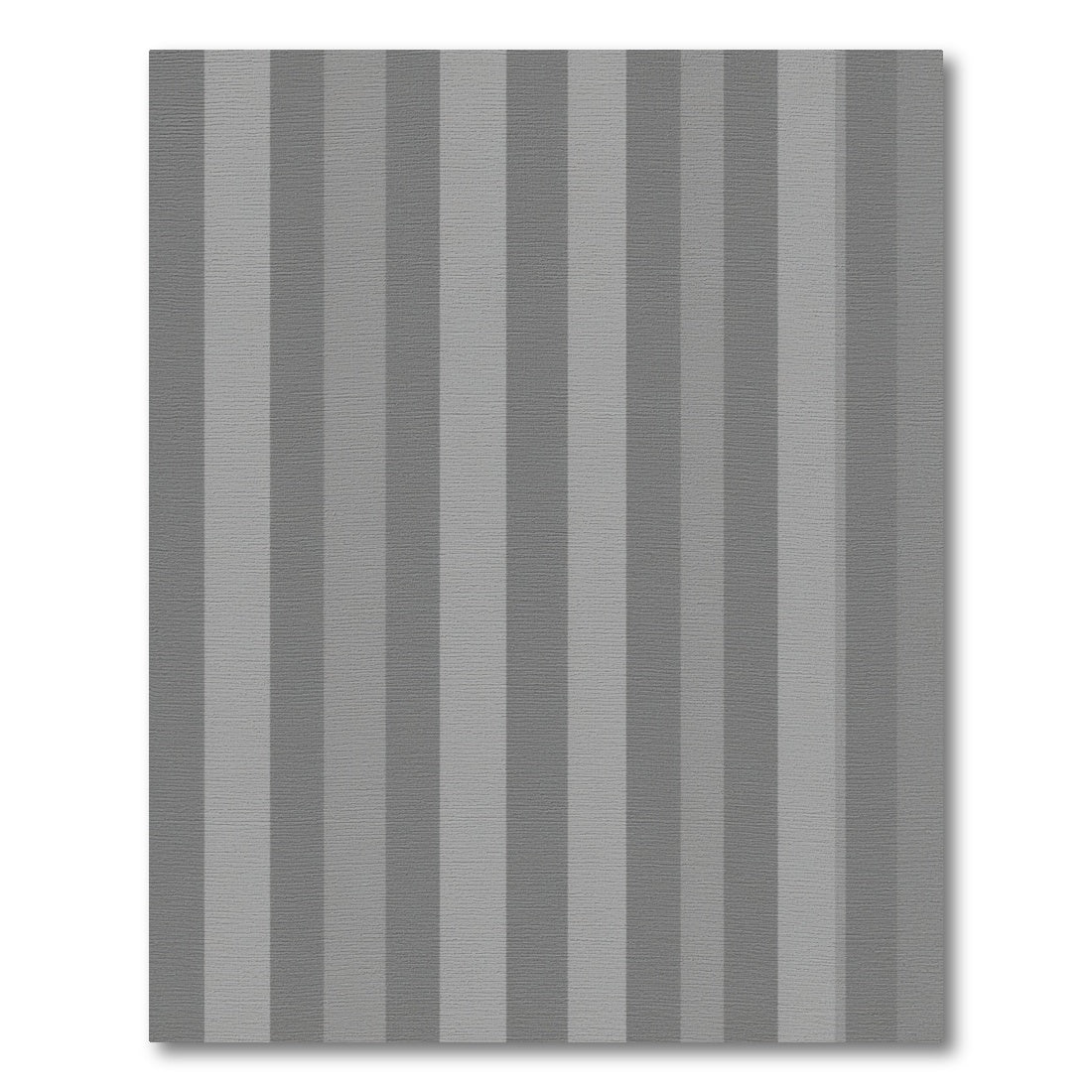 Modern Gray Vertical Stripes Rug
